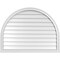 Ekena Millwork Round Top Surface Mount PVC Gable Vent w/ 2"W x 2"P Brickmould Sill Frame, 42"W x 32"H GVPRT42X3203SN - alternate 1
